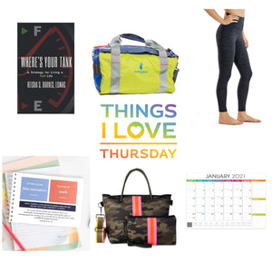 Things I Love Thursday: Bags, Books and Blank Calendars